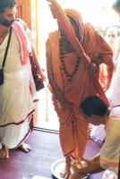 HH Swamiji's Visit to HH Shrimad Vamanashram Samadhi Math, Mangaluru (5 Dec 2024); Picture Courtesy Sh. Ganesh Damble